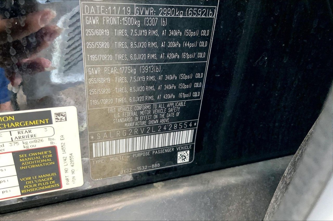 Used 2020 Land Rover Discovery SE AWD/4WD image 8