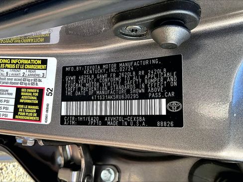 Used 2024 Toyota Camry SE w/ Audio Upgrade Package FWD image 36