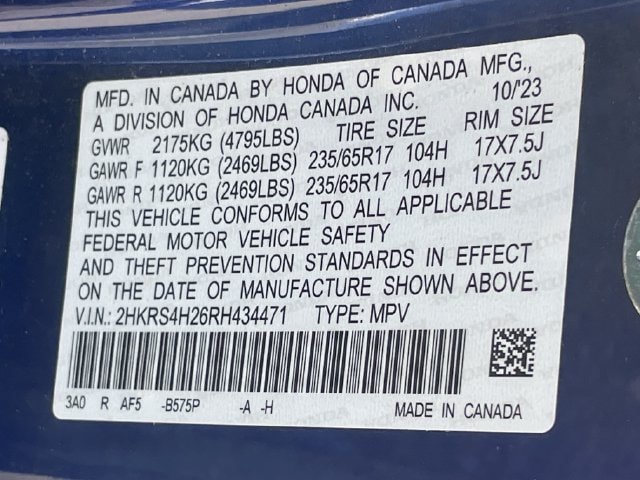 Used 2024 Honda CR-V LX image 15