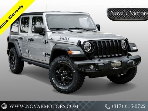 Used 2021 Jeep Wrangler Unlimited Sport image 1
