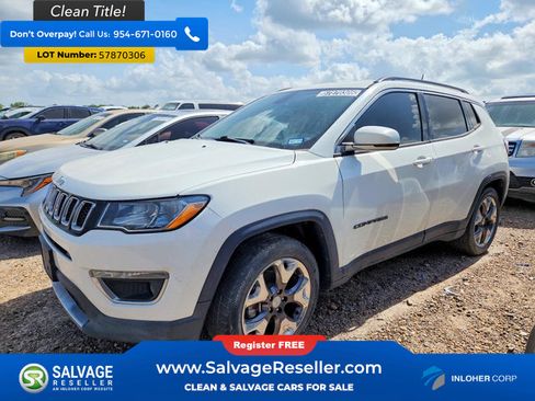 Used 2020 Jeep Compass Limited FWD image 1