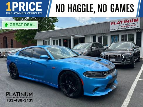 Used 2019 Dodge Charger Scat Pack w/ Plus Group RWD image 1