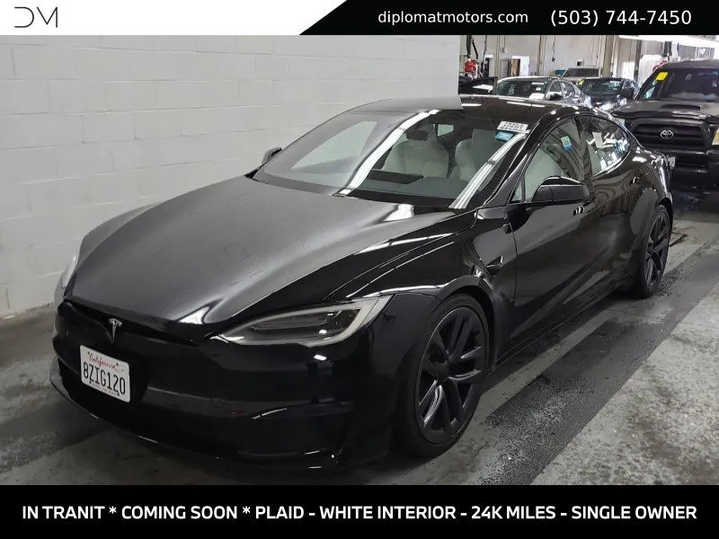 Used 2022 Tesla Model S Plaid AWD/4WD image 1