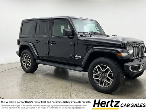 Used 2025 Jeep Wrangler Sahara image 1