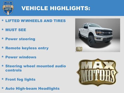Used 2025 Ford F150 XLT w/ Equipment Group 301A Standard AWD/4WD image 6