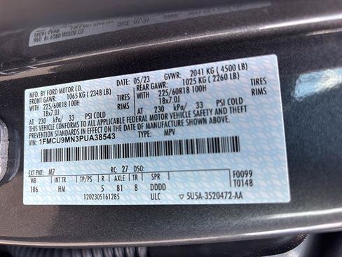 Certified 2023 Ford Escape ST-Line w/ Tech Pack #1 AWD/4WD image 21