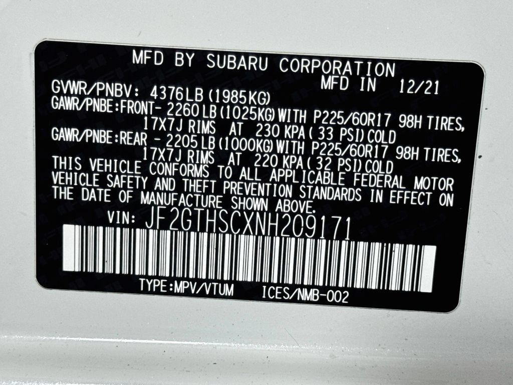 Used 2022 Subaru Crosstrek 2.5i Sport w/ Moonroof Package AWD/4WD image 35