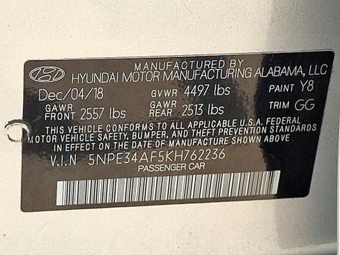 Used 2019 Hyundai Sonata SEL FWD image 26