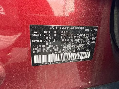 Used 2021 Subaru Outback Limited w/ Popular Package #2 AWD/4WD image 14