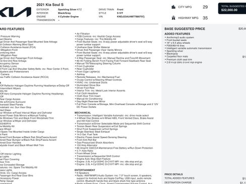 Used 2021 Kia Soul S image 5