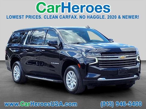Used 2022 Chevrolet Suburban LT RWD image 1