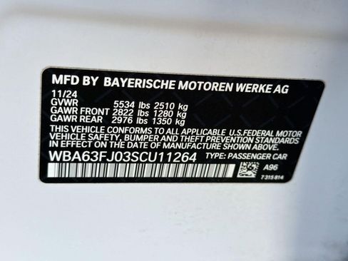Certified 2025 BMW 540i xDrive AWD/4WD image 18