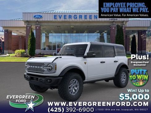New 2025 Ford Bronco Badlands AWD/4WD image 1