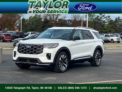 New 2026 Ford Explorer Platinum w/ LUX Leather Package image 1