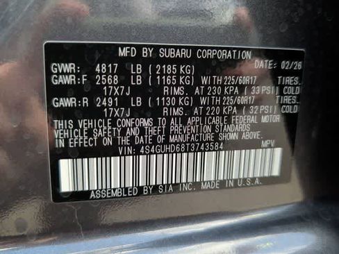 New 2026 Subaru Crosstrek 2.0i Premium AWD/4WD image 34
