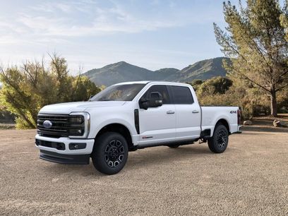 New 2026 Ford F350 Platinum w/ Snow Plow Prep Package