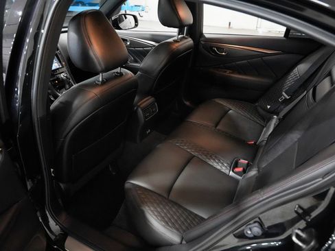 Used 2023 INFINITI Q50 Red Sport 400 w/ Black Opal Edition RWD image 26