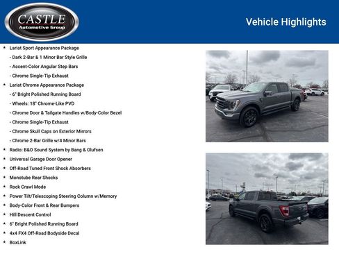 Used 2022 Ford F150 Lariat w/ Equipment Group 502A High image 12