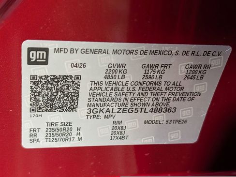 New 2026 GMC Terrain Denali w/ LPO, Floor Liner Package AWD/4WD image 36
