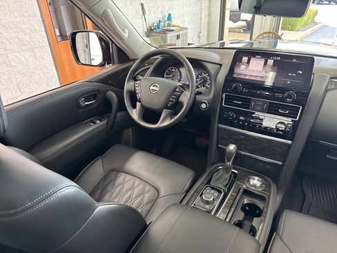 Used 2024 Nissan Armada Platinum w/ Captain's Chairs Package image 52