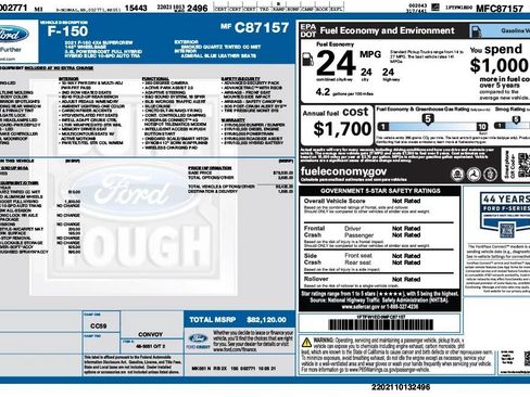 Used 2021 Ford F150 Limited AWD/4WD image 25