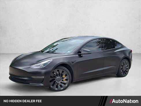 Used 2022 Tesla Model 3 Performance AWD/4WD image 1