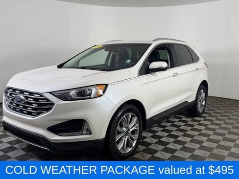 Used 2019 Ford Edge Titanium w/ Cold Weather Package AWD/4WD image 3