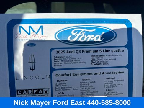 Used 2025 Audi Q3 2.0T Premium image 30