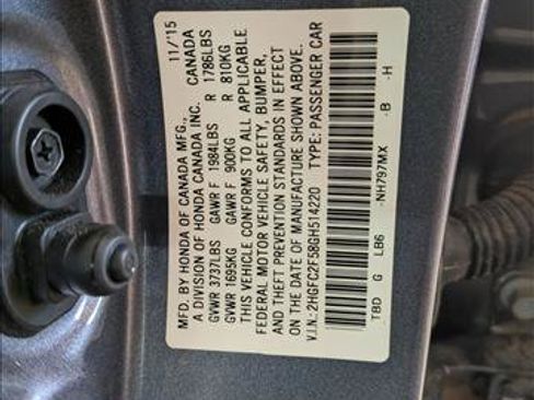 Used 2016 Honda Civic LX image 15