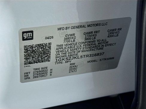 New 2026 GMC Yukon XL Denali AWD/4WD image 35