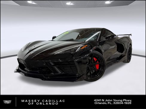 Used 2021 Chevrolet Corvette Stingray Preferred Cpe w/ Z51 Performance Package RWD image 1