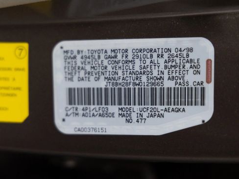 Used 1998 Lexus LS 400 image 32