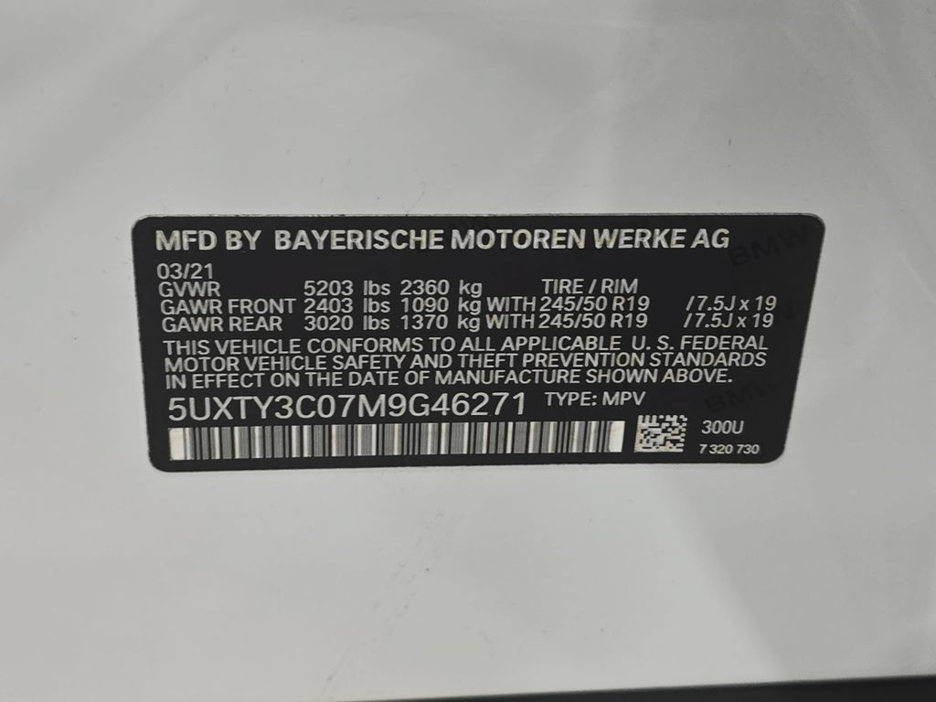 Used 2021 BMW X3 sDrive30i RWD image 32