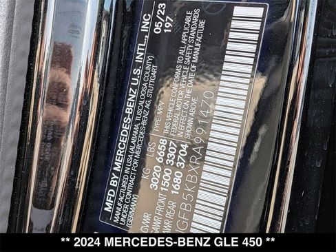 Certified 2024 Mercedes-Benz GLE 450 4MATIC image 32