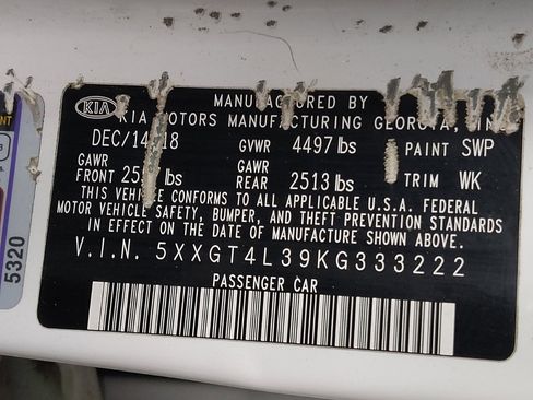 Used 2019 Kia Optima S w/ S Panoramic Sunroof Package image 33