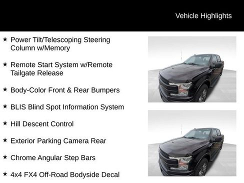 Used 2018 Ford F150 Lariat w/ Equipment Group 502A Luxury image 12