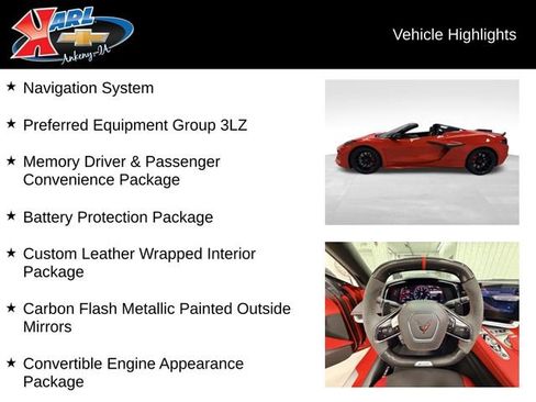 Used 2025 Chevrolet Corvette Z06 RWD image 2