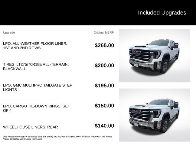 Used 2025 GMC Sierra 2500 SLE w/ SLE Value Package; AWD/4WD image 11