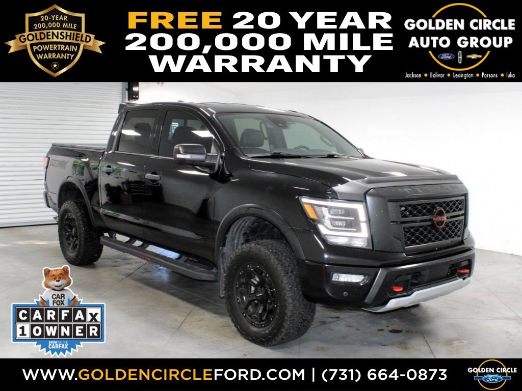 Used 2023 Nissan Titan PRO-4X w/ Pro-4x Convenience Package AWD/4WD image 1