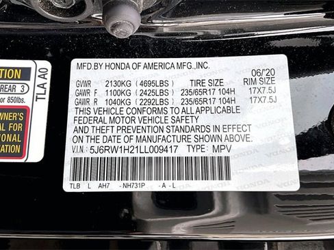 Used 2020 Honda CR-V LX image 16