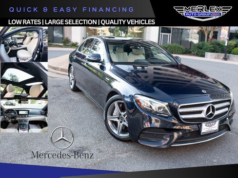 Used 2018 Mercedes-Benz E 400 4MATIC Sedan image 1