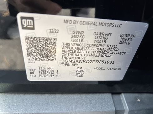 Used 2023 Chevrolet Tahoe LT w/ Luxury Package image 36