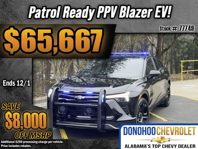 New 2025 Chevrolet Blazer EV AWD Police