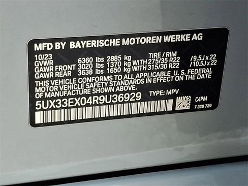 Certified 2024 BMW X6 xDrive40i w/ Executive Package image 29