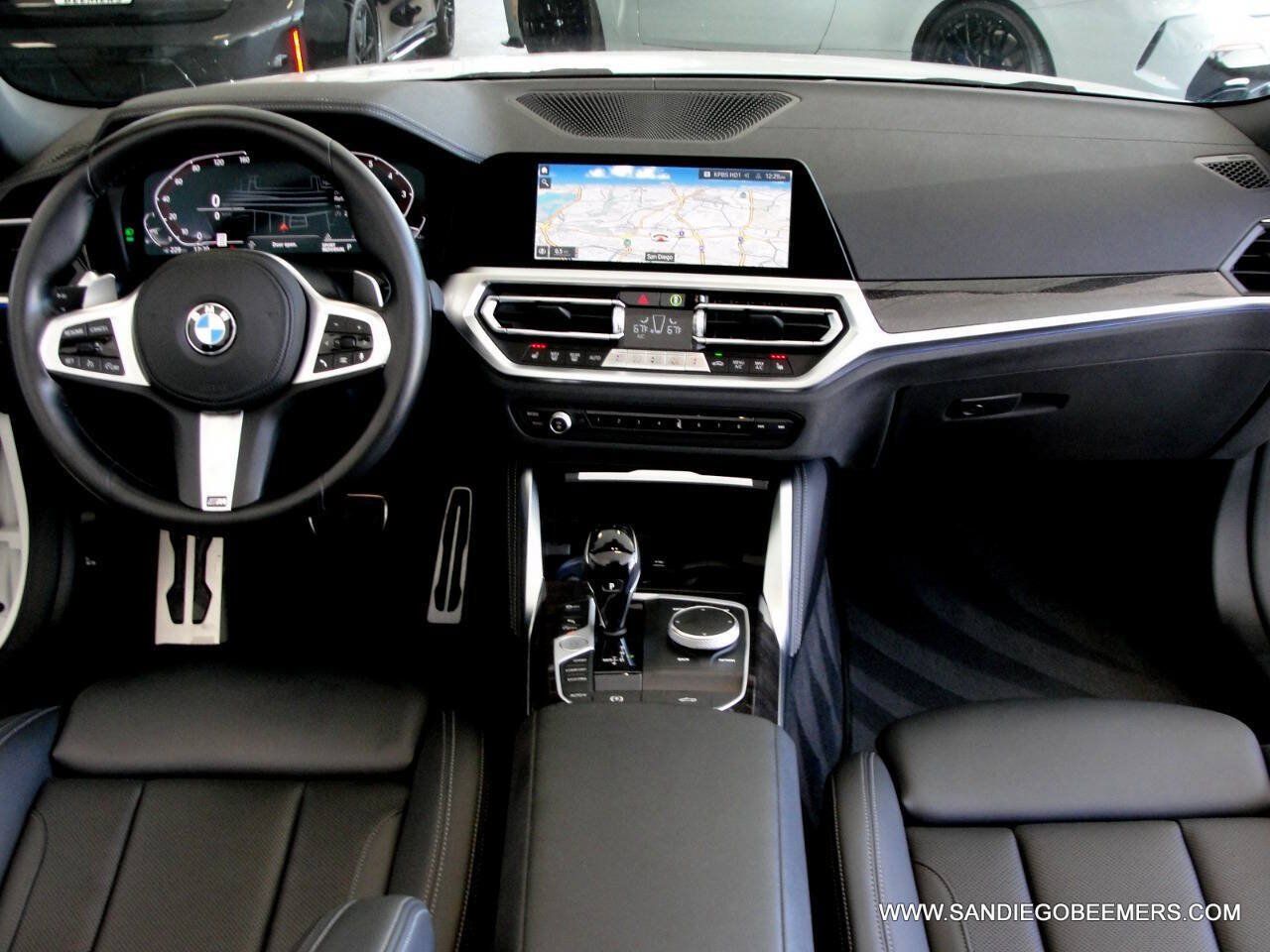 Used 2022 BMW 430i Convertible w/ M Sport Package RWD image 18
