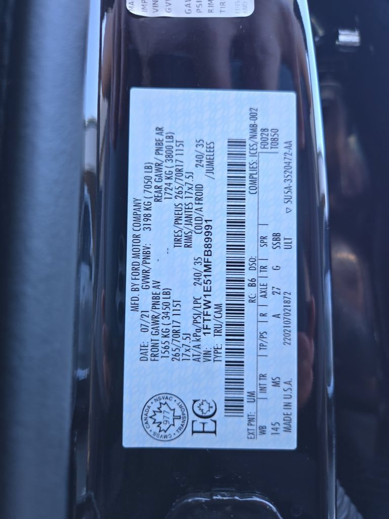 Used 2021 Ford F150 XLT AWD/4WD image 29