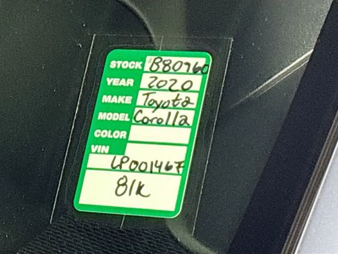 Used 2020 Toyota Corolla SE image 25