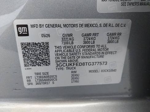 New 2026 Chevrolet Silverado 1500 LT Trail Boss w/ Convenience Package II AWD/4WD image 34