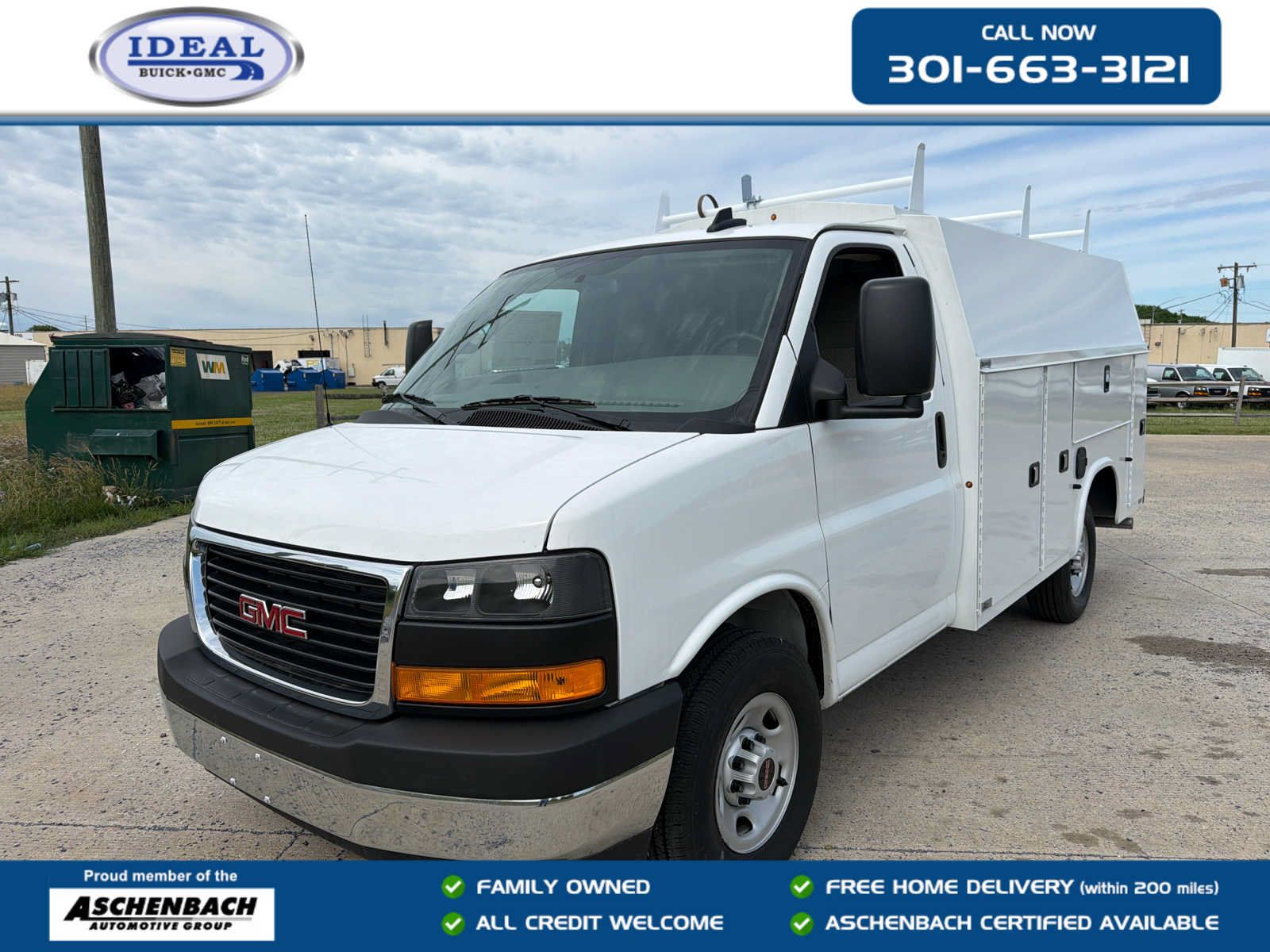 New 2025 GMC Savana 3500 w/ Power Convenience Package RWD image 1