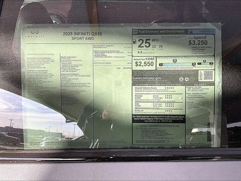 New 2025 INFINITI QX50 Sport image 23